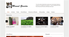 Desktop Screenshot of manuelgracian.com